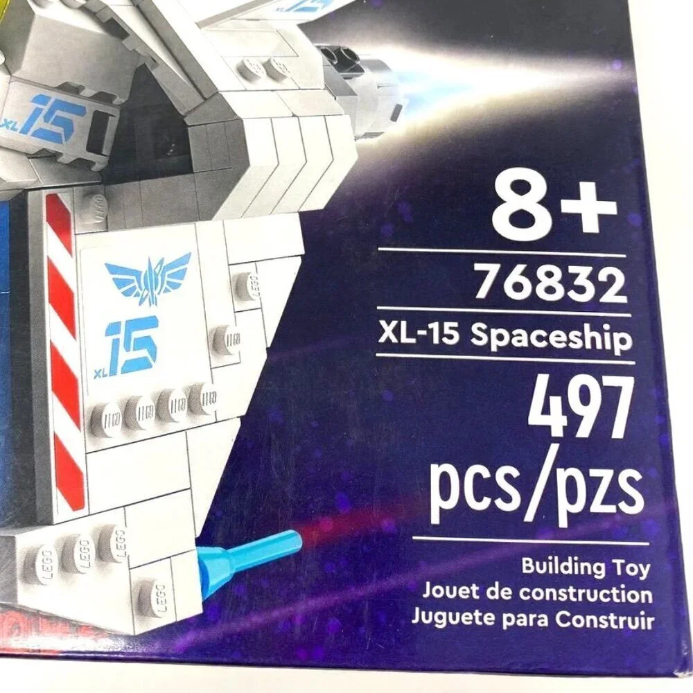 LEGO 76832 Disney Pixar's Lightyear XL-15 Spaceship Movie Buzz Toy Story 497 Pcs